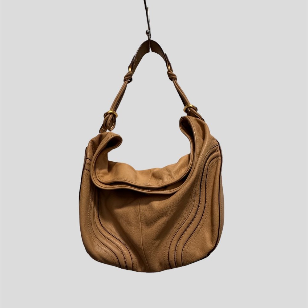 Calvin Klein tan handbag